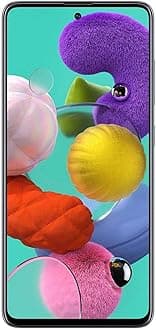 Samsung Galaxy A51, 128GB + 6GB RAM, Black - Unlocked (GSM Only) (Renewed)