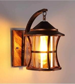 Lyse Decor Decorative Wall Hanging Light for Living Room, Wall Lamp Sconce for Home Decoration (Antique Copper)
