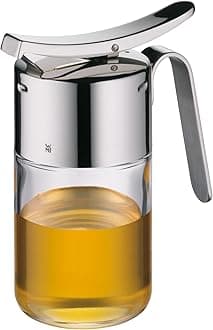 WMF W0636646040 Honey Dispenser, Spill Proof Design, Honey Dispenser, Glass Honey Container