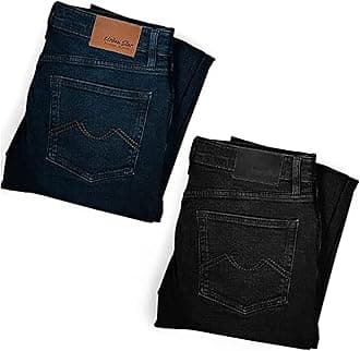 Urban Star Mens Jeans Relaxed Fit – Straight Leg Stretch Jeans for Men (Regular and Big and Tall Sizes)