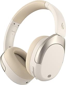 W830NB Wireless Over Ear Headphones with -45 dB ANC, 94 Hours Battery, LDAC Hi-Res Sound, Spatial Audio, Quick Charge, Bluetooth V5.4 - Ivory