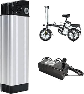 FREEDOH E-bike Battery 36V Removable Li-ion Battery 8Ah 10Ah 13Ah 15Ah 20Ah for 250W 350W 450W 550W 750W Motor with Charger