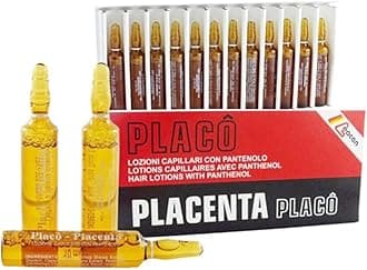 12 x10 ml Vials Placenta Placo Intensive Revitalizing Treatment Against Hair Loss