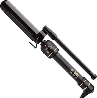 HOT TOOLS Pro Artist Black Gold Marcel Iron | For Extra Smooth Shiny Styles (1-1/4”)