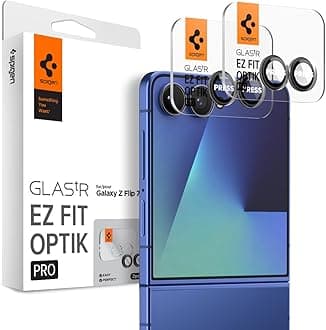 Camera Lens Screen Protector [GlasTR EZ Fit Optik Pro] Designed for Galaxy Z Flip 7 [Case Friendly] - 2 Pack