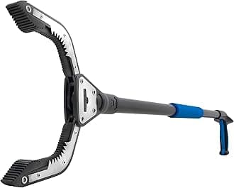Professional 42” Rugged Reacher – Reacher Grabber Tool & Trash Picker, Outdoor Trash Picker Upper Tool, Heavy Duty Grabber Reacher, Claw Grabber Pickup Tool, Yard Clean Up