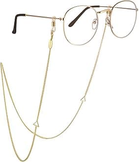 Glasses Chain, Eyeglass Strap For Women Sunglasses - 14K Gold Eyeglasses Chain, Eye Glasses Holders Around Neck