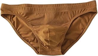 Solid Briefs for Men Breathable Stretch Comfort Daily Wear Underpants Low Rise Brief Comfortable Fit Underwear 2025