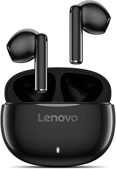 E310 Wireless Bluetooth Earbuds, AI Noise Cancelling, In-Ear Headphones with Mic, Touch Control, Long Battery Life, 114±3 dB, Black