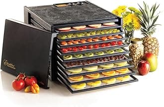 Excalibur | 9 Tray Dehydrator with Timer | Food Dryer | Up to 26 Hours and Temperature Control | Drying Fruit, Meat and Vegetables