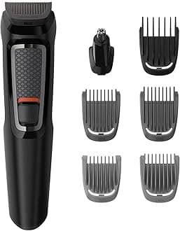 CGN Series 3000 7-in-1 Multi Grooming Kit with Beard and Hair Nose Trimmer Attachment - MG3720/33