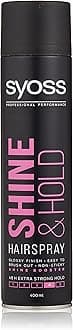 Syoss Shine and Hold Hairspray, 400 ml