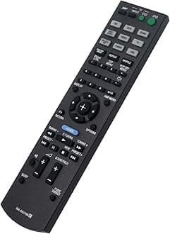 RM-AAU168 RMAAU168 Replacement Remote Control for Sony 5.2 7.2 Channel 4K Multi-Channel AV Receiver STR-DH740 STR-DH540 STRDH740 STRDH540