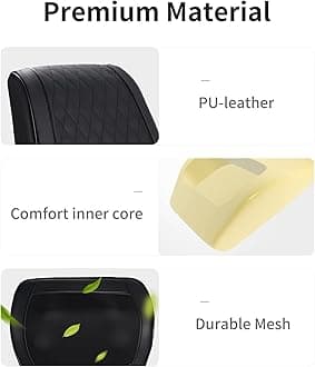 Boriwat Back Massager with Heat, 3D Kneading Massage Pillow for Back, Neck, Shoulder, Leg Pain Relief Deep Tissue, Gifts for Women Men Mom Dad