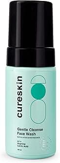 Gentle Cleanse Brightening Face Wash with Lactic Acid AHA Foam Face Wash for Women and Men | Face Wash for Men and Women,100 ml (Pack of 1)