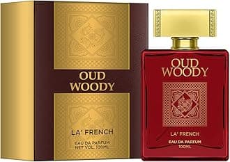 La French Oud Perfume 100ml Unisex Perfume for Men & Women, Eau De Parfum, Premium Arabic & French Long-Lasting Fragrance Scent, Best Date Night Fragrance for Men, Best Gift for Men and Women (Oud Woody)