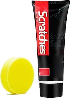 Scratch Free Stove Top Scratch Remover, Multipurpose Cooktop Cleaner with Sponge, Glass Ceramic Stove Top Cleaner, Car Paint Scratch Repair, Suit for Kitchen Car Maintenance, 100ml (1pcs)