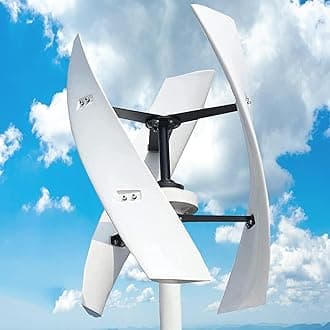 Wind Mill Generator Kit,Vertical Wind Turbine,Wind Turbine Generator Kit for Home,Wind Turbine Generator Kit,with Controller for Home,Business,Industrial Energy Supply,24V-5000W