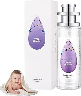 Elyven Baby Powder Perfume, An Eau De Parfum, 35ml Elyven Baby-Soft Perfume Spray, Floral & Creamy Aroma for Women & Men (1pcs-C)