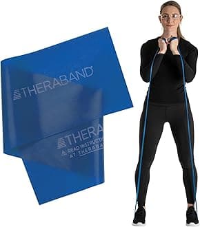 Thera-Band Elasticated Band For Exercise Blue (Extra Strong)