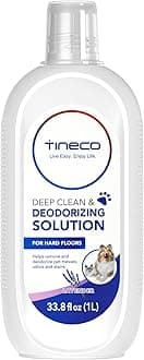 Tineco Floor Cleaning Solution 1L (33.8oz), Lavender Scent, Deep Cleaner for Multi-Hard Floors, Compatible with iFLOOR & FLOOR ONE S3/S5/S6/S7/S9 Artist & S6/S7/S9 Master Series, Non-Steam Compatible
