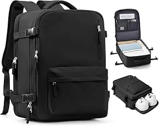 SZLX Cabin Bags 40x20x25 Underseat for Ryanair, Easyjet Cabin Bag 45x36x20 Carry On Travel Backpack Cabin Size Rucksack Hand Luggage Bag Backpack Casual Daypack School Bag Fit 14 Inch Laptop