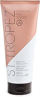 Gradual Tan Tinted Daily Firming Body Lotion 200ml Tanning Moisturizer Lotion Self Tanner, 200 ml (Pack of 1)