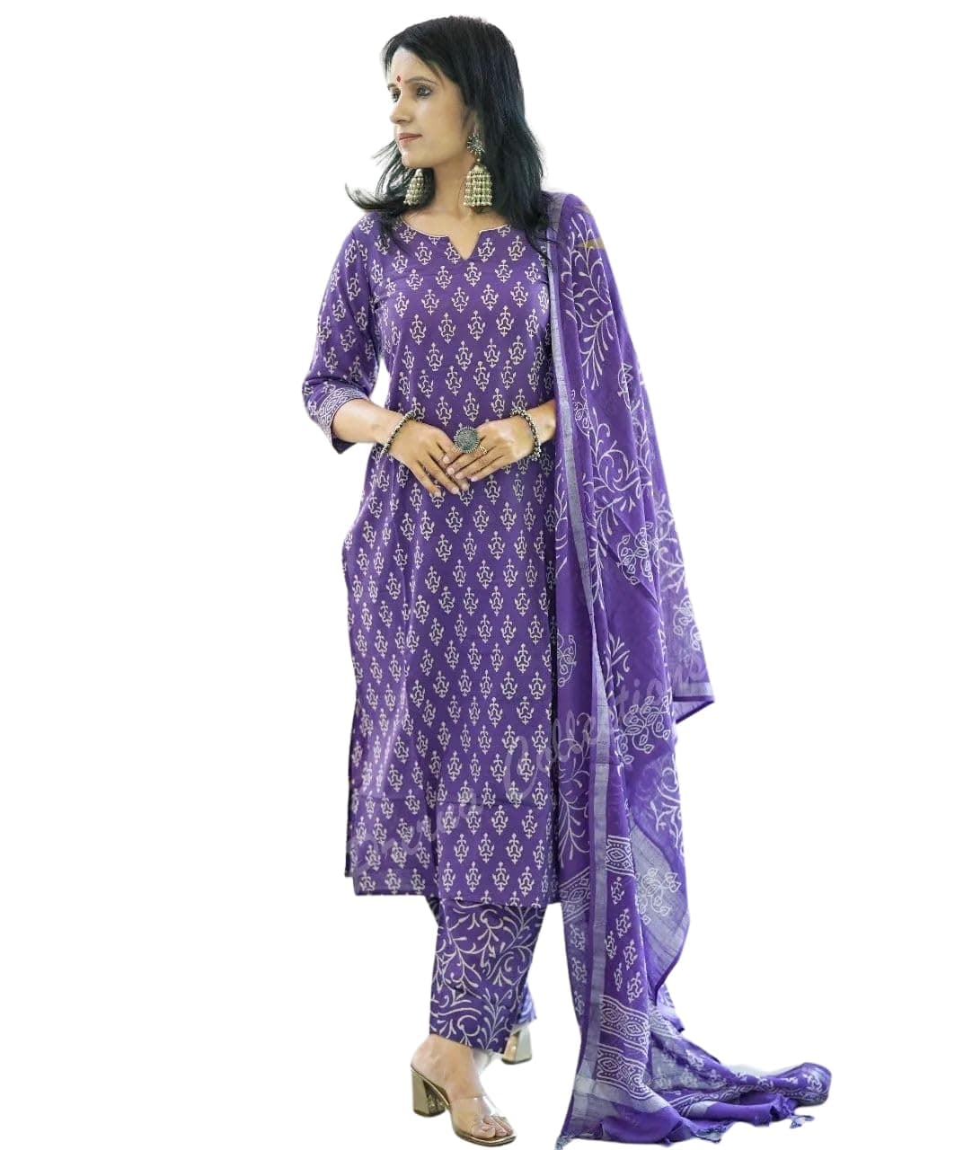 Women's Anarkali Kurti Kurta-Pyjama-Sets
