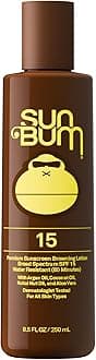 Sun Bum SPF 15 Browning Body Lotion - Water-Resistant Broad Spectrum Moisturizing Tanning Lotion with Vitamin E - Hawaii 104 Act Compliant (Made Without Octinoxate & Oxybenzone) - 8.5 Fl Oz