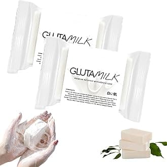 Glutamilk Whitening Soap, Glutamilk Whitening Soap, Charkush Beauty Glutamilk Premium Brightening Soap for Smooth and Soft Complexion for Face & Body (2)