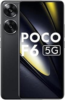 Xiaomi Poco F6 5G + 4G lte (for Tmobile Mint Tello & Global) 512Gb + 12Gb Global Version Unlocked 6.67" 120Hz 50Mp Triple Camera (Black)