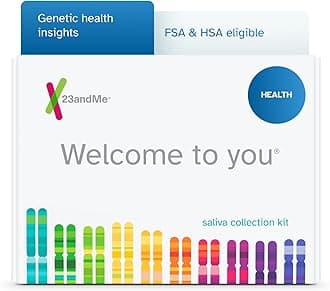 Health-only Service - DNA Test with Personal Genetic Reports - Health Predispositions, Carrier Status & Wellness Reports (Before You Buy See Important Test Info Below)