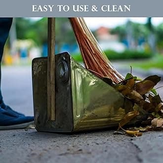 RAMIYA- Garden Outdoor Cleaning Natural and Pure Bamboo Seek Coconut Jhadu/Brooms Pack of 2 PXZ2