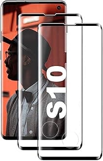 for Samsung galaxy S10 Screen Protector for Samsung S10, galaxy S10 with DoubleDefence Technology,[2 PACK] Tempered Glass with Alignment Frame for S10(S10)