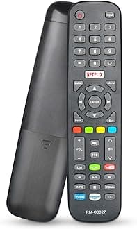 NKF New RM-C3327 Remote Control for JVC and Polaroid Samrt TV LT-55E770 LT-49E770 LT55E770 LT49E770 40T2F 50T7U 49T7U 55T7U 60T7U