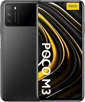 Xiaomi Poco M3 - Smartphone 128GB, 4GB RAM, Dual Sim, Power Black
