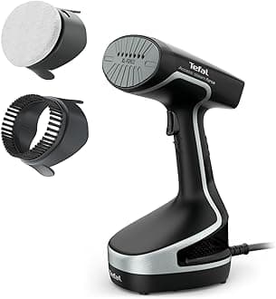 Handheld Clothes Steamer, Powerful 90g/min Steam Boost, Ready To Use In 25 Seconds, Black And Silver, DT8250