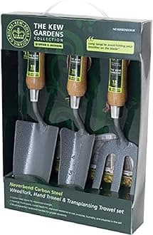 Spear & Jackson NEVERBEND3KW Kew Gardens Collection Neverbend Carbon 3 Piece Gift Set