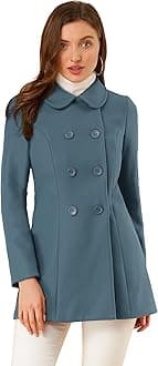 Allegra K womens Trench Coat Trench Coat
