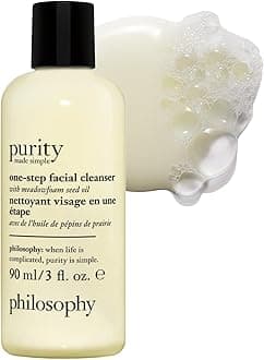 philosophy purity one-step facial cleanser | gentle face cleanser with meadowfoam seed oil