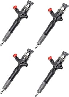 Diesel Common Rail Fuel Injector 23670-0L110 236700L110 Compatible with Toyota 2KD TFV Engine G3S33 (pack of 4)