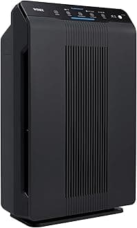 WINIX 5500-2 Air Purifier for Home Large Room Up to 1881 Ft² in 1 Hr, True HEPA, High Deodorization Carbon Filter and Auto Mode, Captures Pet Allergies, Smoke, 2 YEAR WARRANTY
