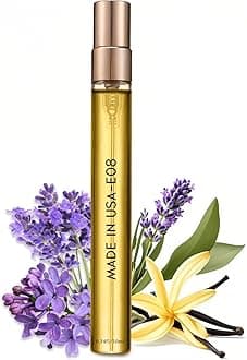 Pheromones Perfumes for Women &Men, Baby Powder Perfume Oil, Powdery Scent, Advanced Fragrance Pheromone Perfumes,0.34oz Travel Size Perfume Spray(E08)