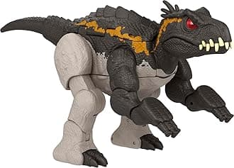 Jurassic World Transforming Dinosaur Toy, Indoraptor to Brachiosaurus, Massive Stretch Fierce Changers 16-Step 2 in 1 Figure