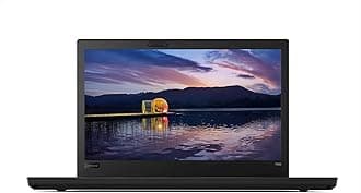 Lenovo (Refurbished) ThinkPad T480 Business Laptop: Core i7-8550U, 8GB RAM, 256GB SSD, 14inch Full HD Display, Backlit Keyboard, Windows 10