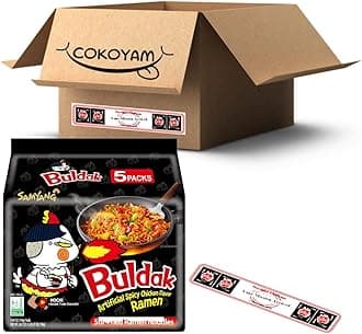 [New] Samyang Ramen/Spicy Chicken Roasted Noodles, 4.93 Ounce (Pack of 5)