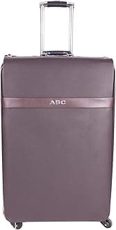 ABC Stylish 29-Inch Lightweight Durable Travel Luggage Trolley Suitcase/Bag for Men Women (BROWN| Large)