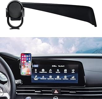 Autorder Car Phone Holder for 2021-2025 Hyundai Elantra Accessories Phone Mount 10.25-Inch/8-Inch Screen Cell Phone Automobile Cradles Hands-Free 360 Degree Rotation