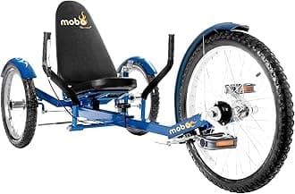 Mobo Triton Pro 3 Wheel Recumbent Bike. Adult Tricycle. Trike for Seniors & Youth