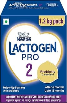Pro 2 Powder, Follow-Up Formula with Probiotic, Infant, After 6 Months Up to 12 Months, Bag-in-Box Pack, 1.2Kg (3 Units*400g)